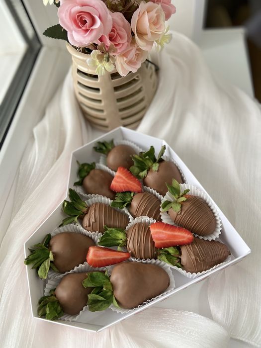 Клубника в шоколаде