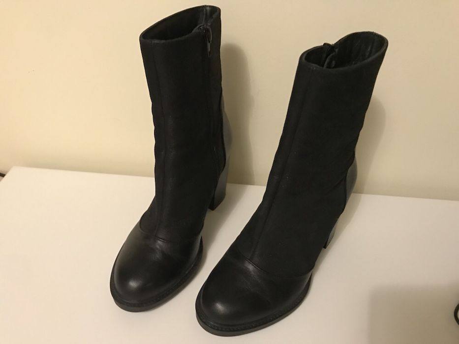 Дамски кожени боти 38 номер