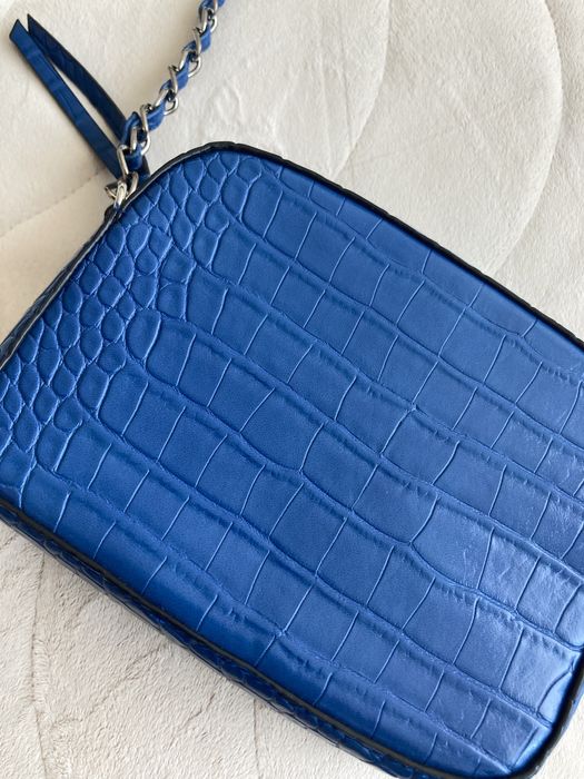 Чанта Stradivarius синя