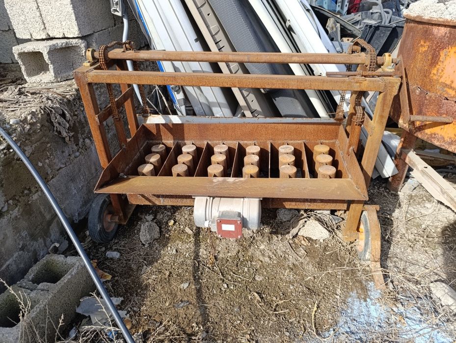 Шлакоблочный станок комплект