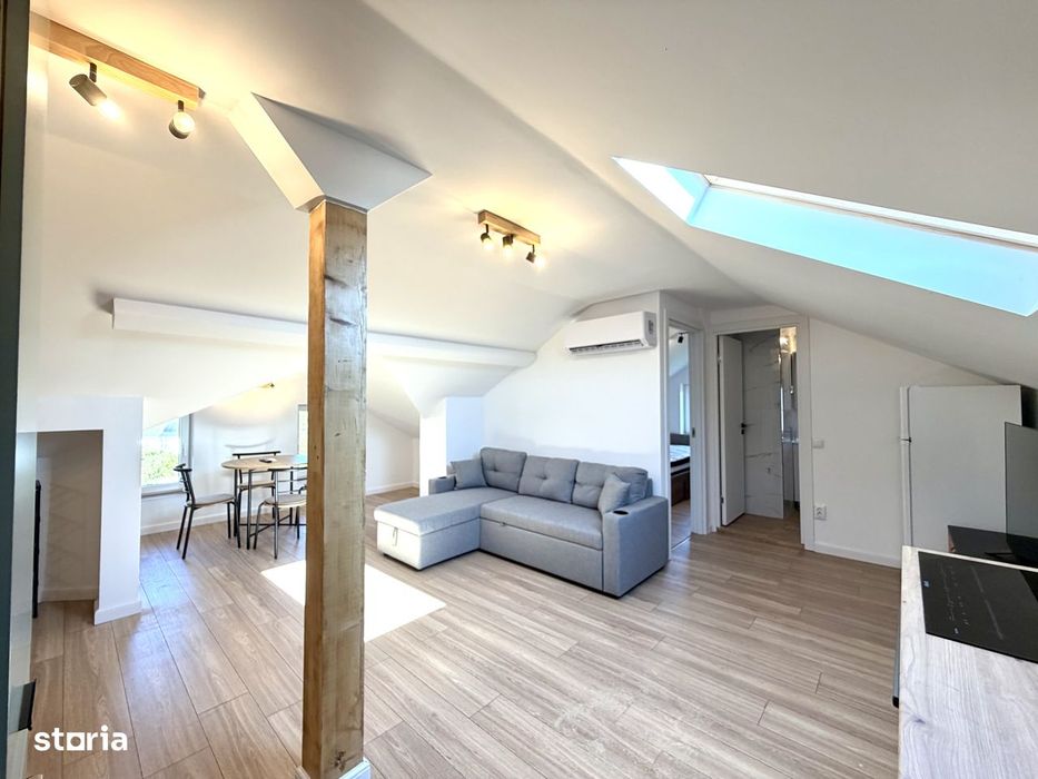 Apartament 50 mp etaj 3 finisat, mobilat, utilat deasupra Tribunalului