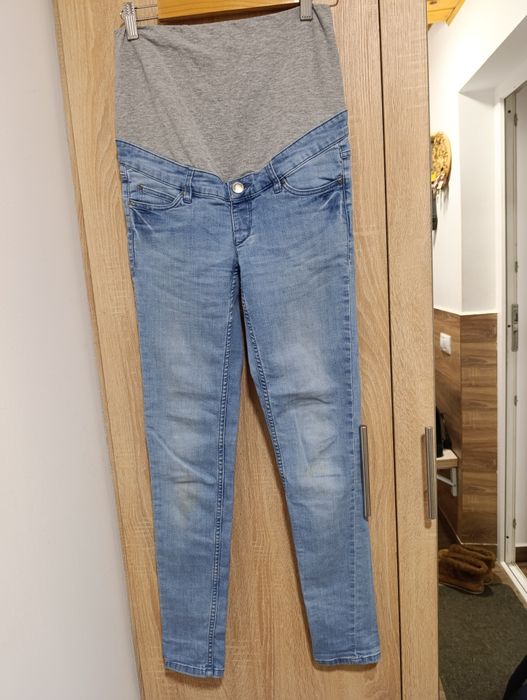 Pantaloni de gravidă Xs/S albaștri