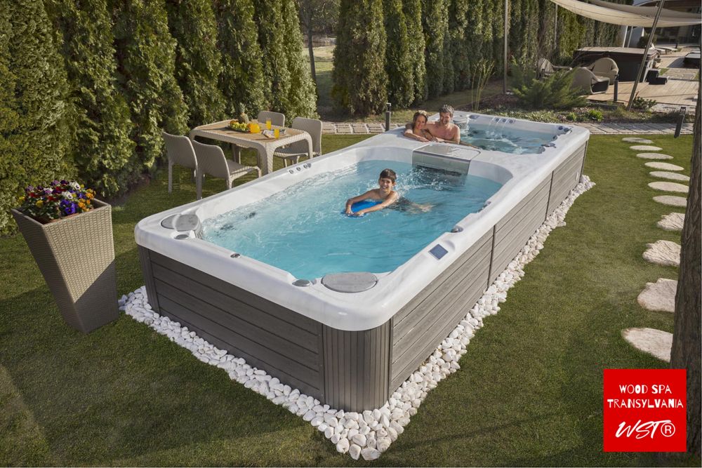 Piscina si Jacuzzi 2 in 1 - RIO GRANDE W-Flow - Black Friday!