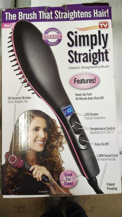 Расчёска для выпрямления волос