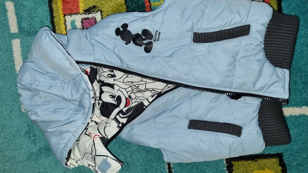 Vesta baieti Mickey cu 2 fete