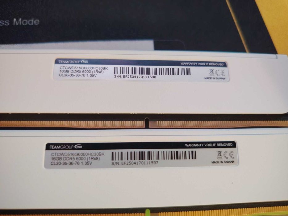 Рам памет Team Group T-Create Expert 32GB (2x16GB) DDR5 6000MHz CL30