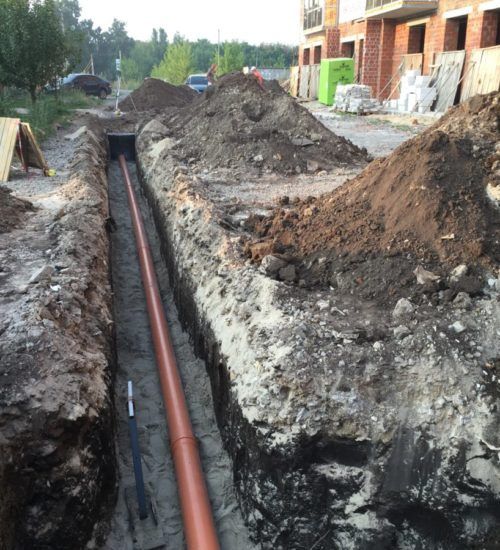 Септик,стяжка,сантехника