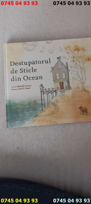carte carti destupatorul de sticle din ocean cartonata si noua