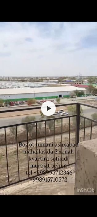 3 хоноли квартира сотилоди келишилган нархда