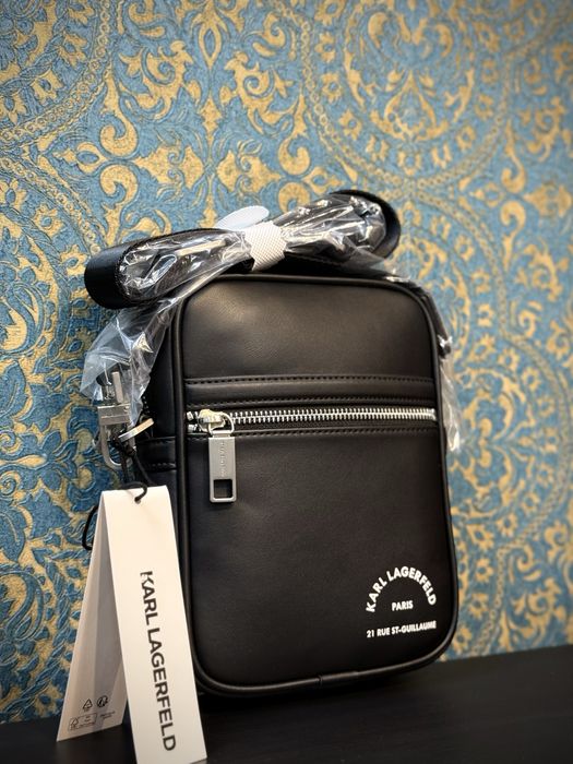 Мъжка чанта Karl Lagerfeld Black K/DAILY