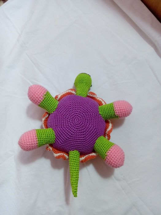 Țestoasă croșetată handmade