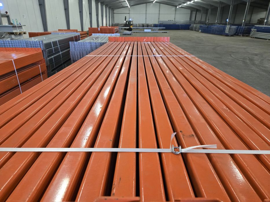 Rafturi Industriale Paleți GERMANIA – Transport & Montaj / Rame 2m-13.5m / Traverse 2.7m-5.7m