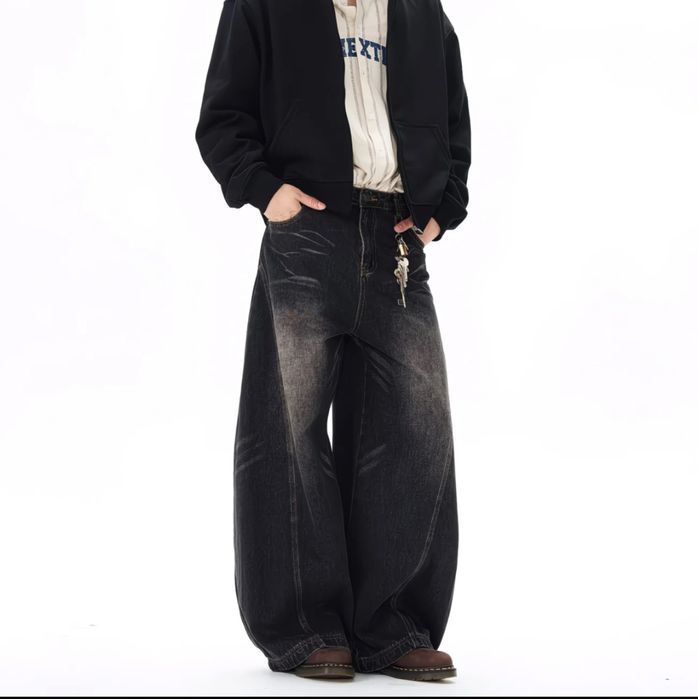 Джинсы baggy унисекс