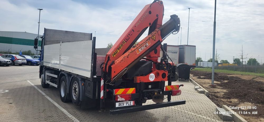 Кранова уредба Pallfinger 12500+ каросерия