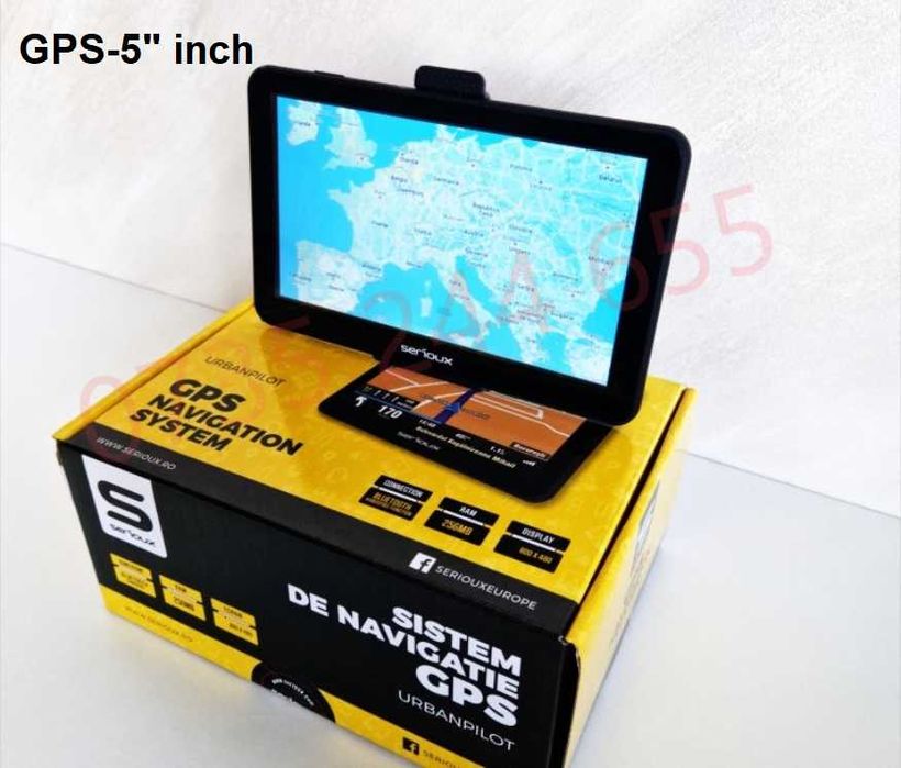 GPS - Navigatie SERIOUX 5"UrbPilot,8GB.Truck,TIR,Camion.Garantie 2 ani