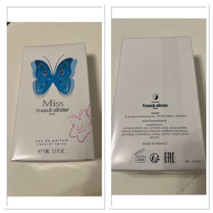 Parfum Frank Olivier Miss Paris 75ml,apa parfum dama nou sigilat in cu