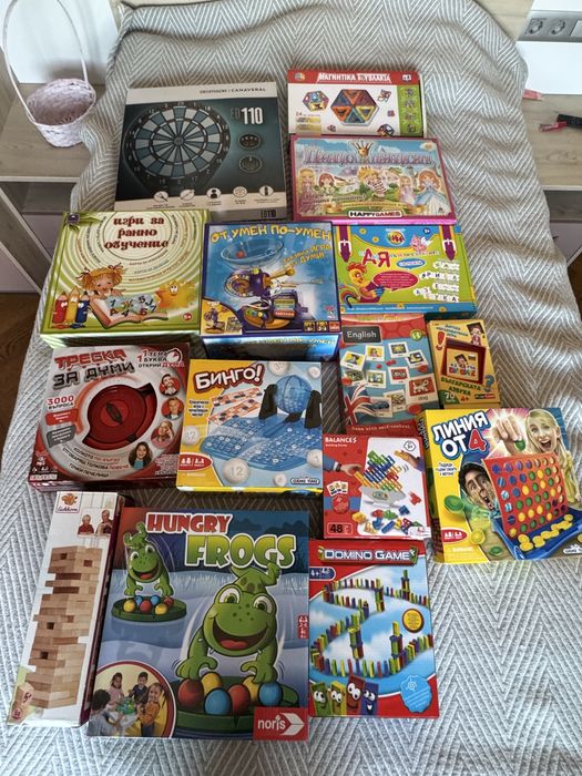 Различни образователни и занимателни игри