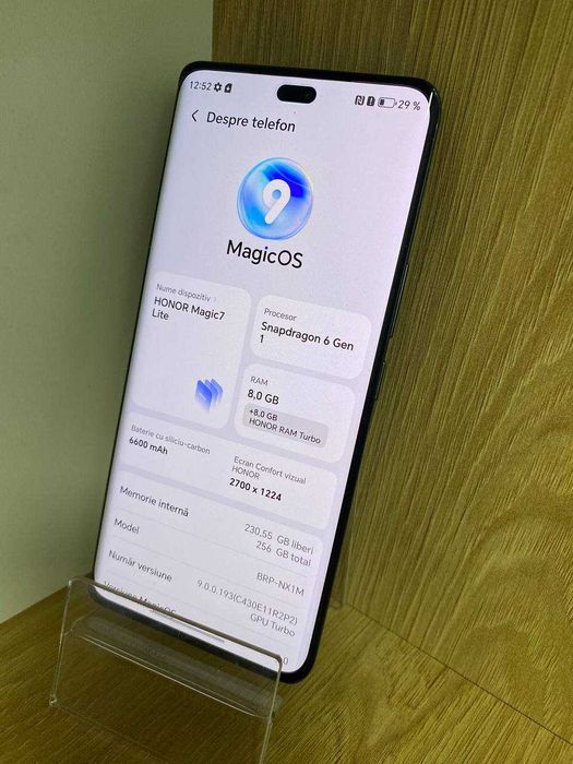 HONOR MAGIC 7 LITE ,MEMORIE 256 GB/Fin X Amanet&Exchange cod 116111
