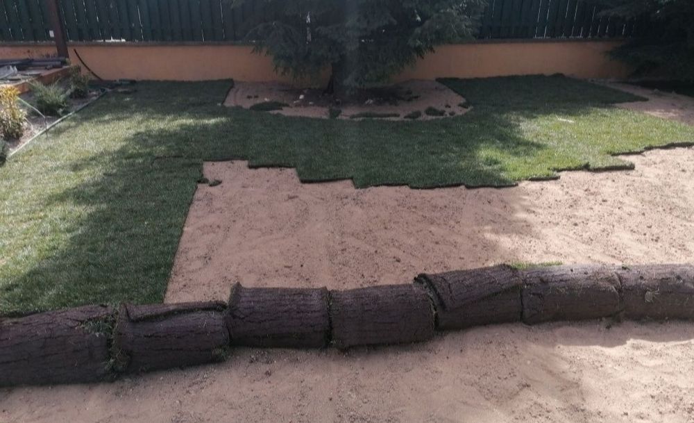 Rulou de gazon 24 de lei m2 , transport și montaj inclus în preț.