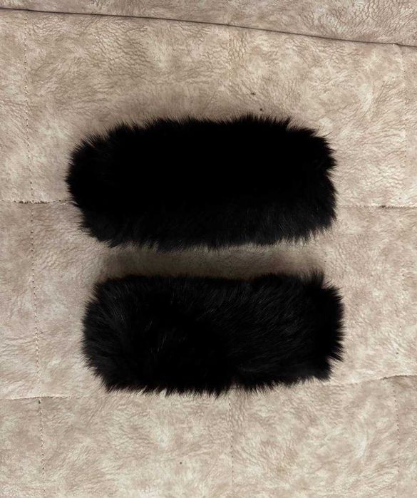 Новые нарукавники из меха натуральный песец