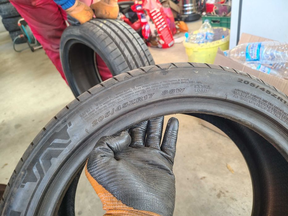 2бр.летни гуми NEXEN 205 45 17 DOT23 цена за брой