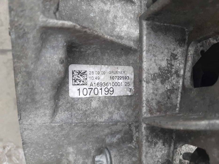 cutie de viteze manuala 1.5 b mercedes a-class w169  euro 4 a1693610001