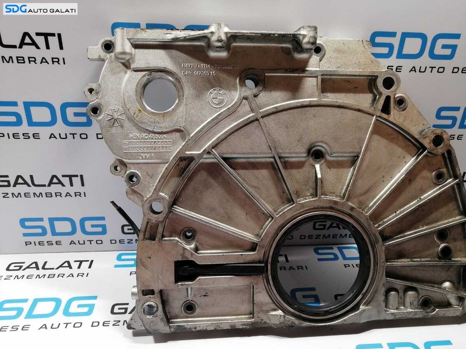 Capac cu Senzor Pozitie Vibrochen Arbore Cotit BMW Seria 1 E81 E82 E87 E88 118 120 2.0 D N47 2007 - 2013 Cod 1114781069503 14795910 7810695 [V0723]