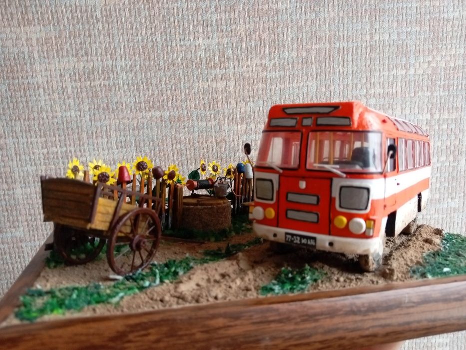 Поделка "Деревня"