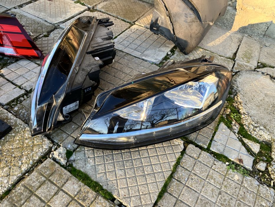 Части за Vw Golf 7 Фолксваген Голф GTI -броня,стопове,фарове,дистроник