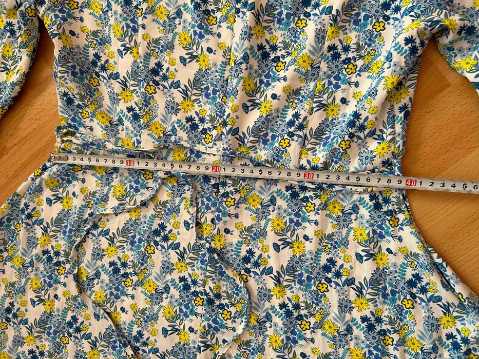 Rochie de vara Glamorous scurta, maneca lunga, florala 38 - 40