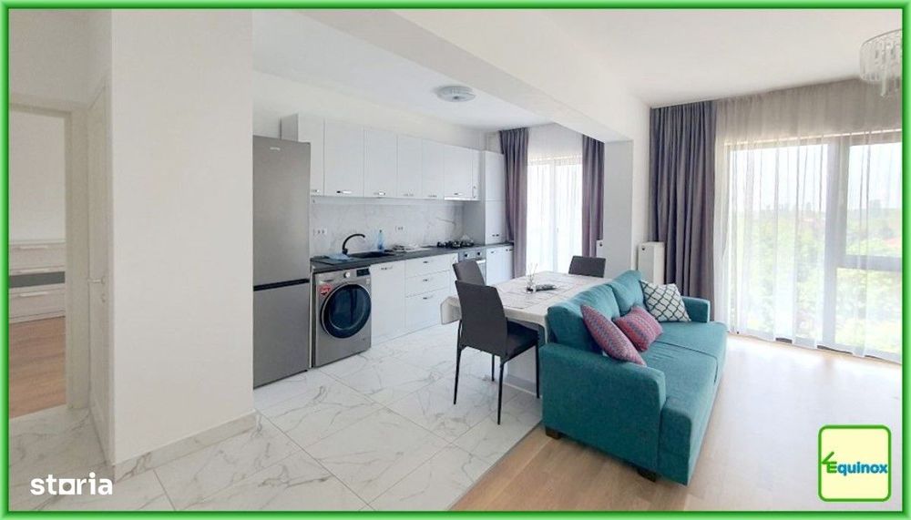 Apartament cu 2 camere mobilat de închiriat, MRS Residence, ECX09976