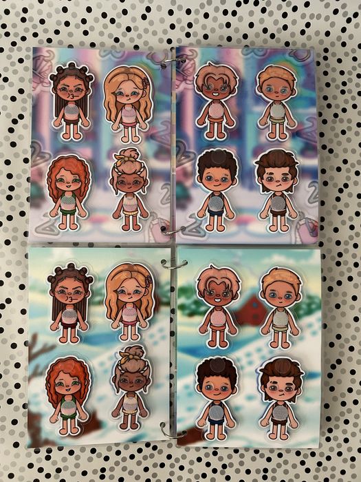 Игра с велкро лепенки Тока Бока