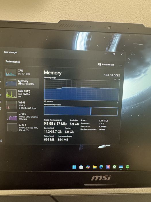 Msi cyborg 15 A13VFK