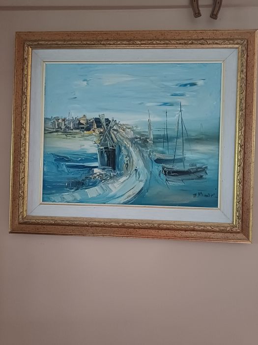 Картина на Павел Митков размери 50/60