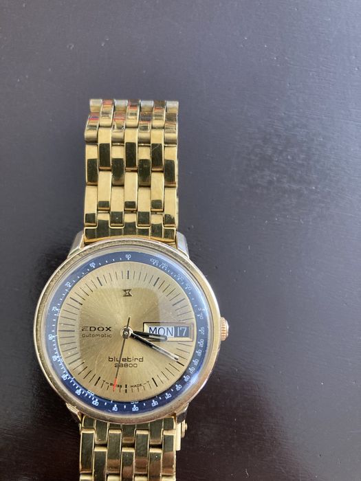 Мъжки оригинален швейцарски автоматичен часовник EDOX