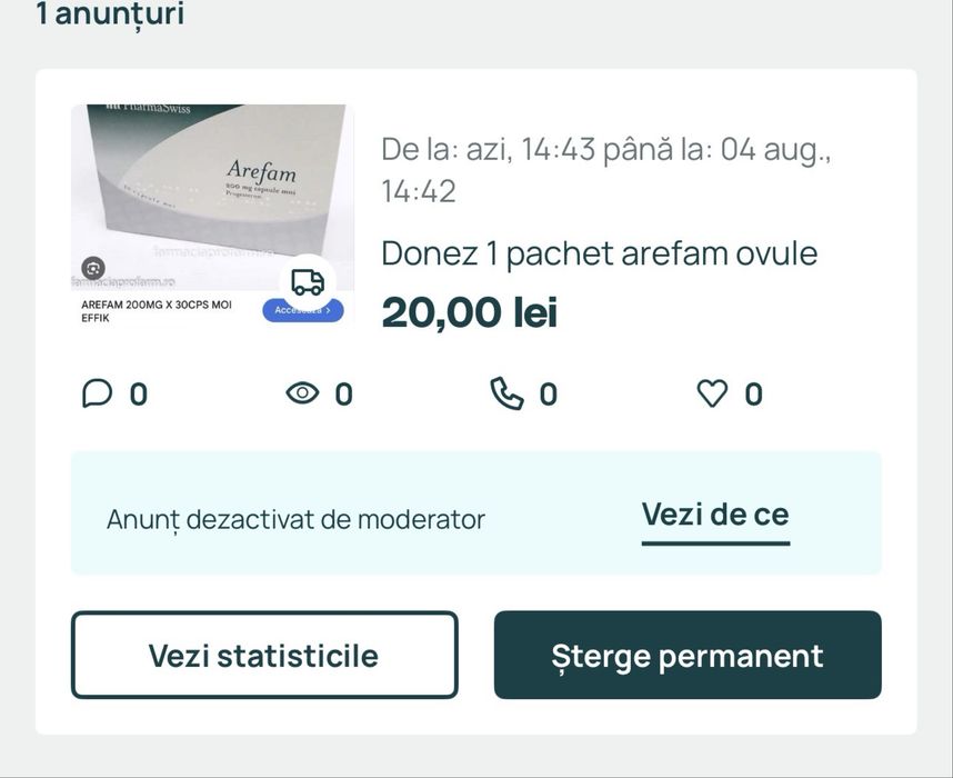Donez pentru gravide scrieti mesaj nu ma lasa sa postez
