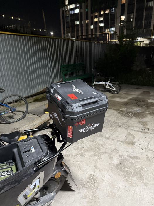 Кофра сундук для мопеда