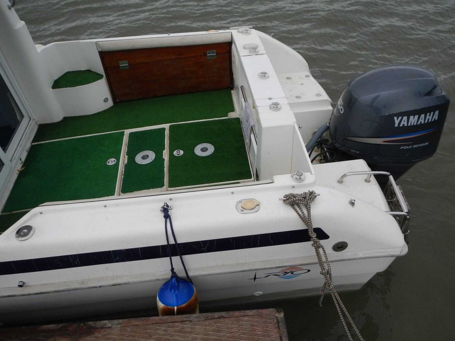 Barca RIO 600 Cabin Fish + Yamaha 150 CP + Peridoc