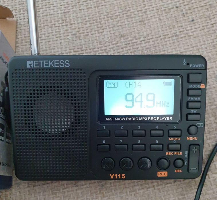 Портативно цифрово радио Retekess v115