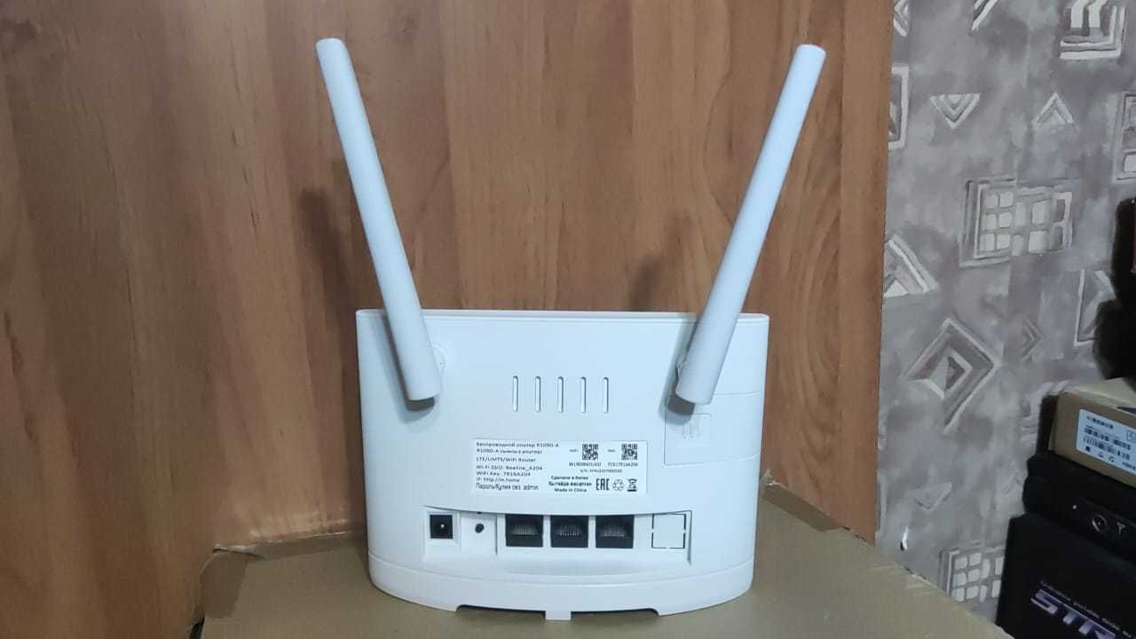 ПРОШИТЫЙ вайфай УНИВЕРСАЛЬНЫЙ роутер 4G модем Теле2 Altel Билайн Актив ...