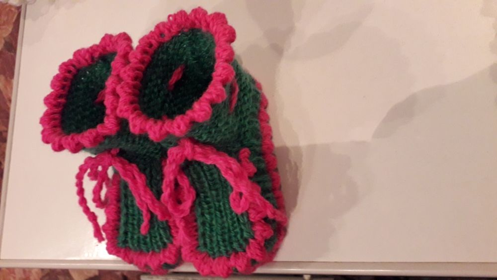 Пинетки. Ручная работа.