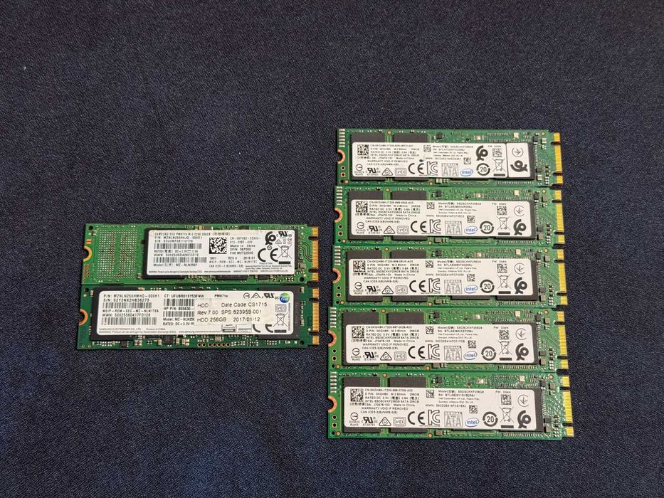Продавам M2 Sata и Nvme SSD дискове
