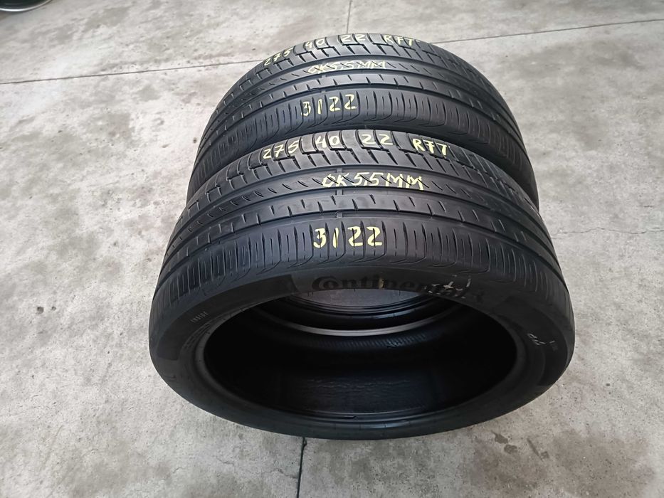 Doua anvelope vara 275 40 22 Continental PremiumContact 6 run flat
