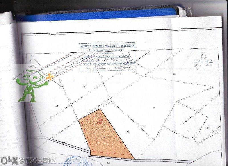 Продавам парцел 2.532 кв. Хасково-Болярово