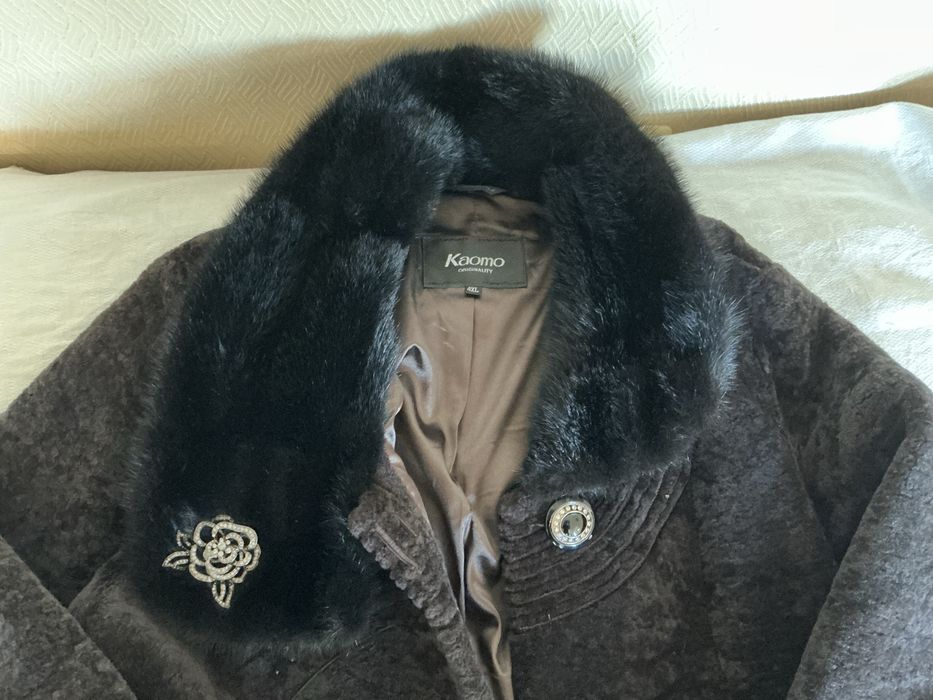Шуба мутон 54 размер