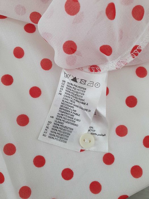 Bluza cu buline maneci lungi