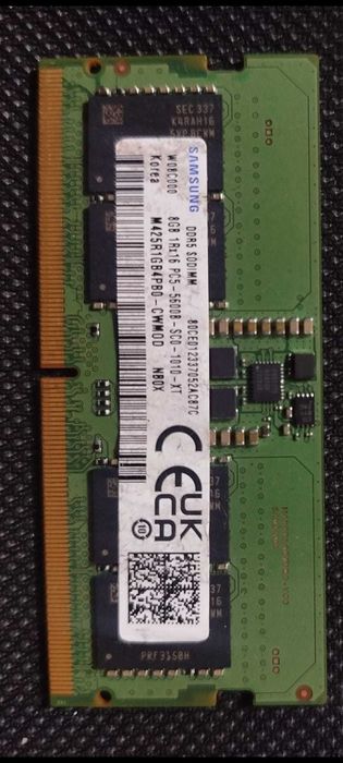 Продаю RAM DDR4 32Gb*4 / SAMSUNG RAM DDR5 sodimm 8Gb*2