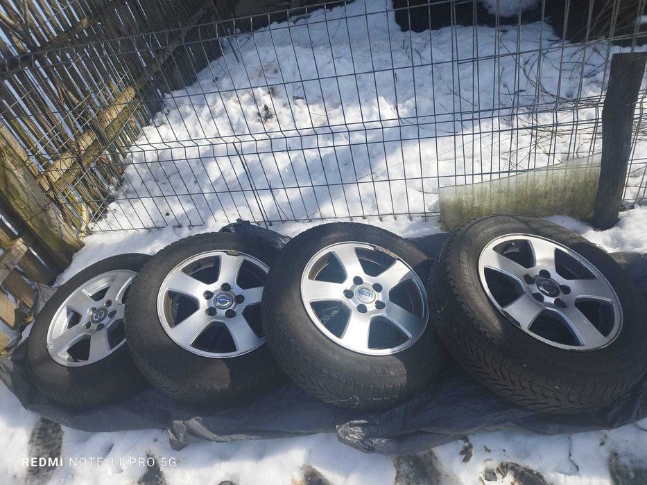 Vand Set 4 Jante VOLVO,FORD,SAB cu Cauciucuri de Iarna,195x65x15