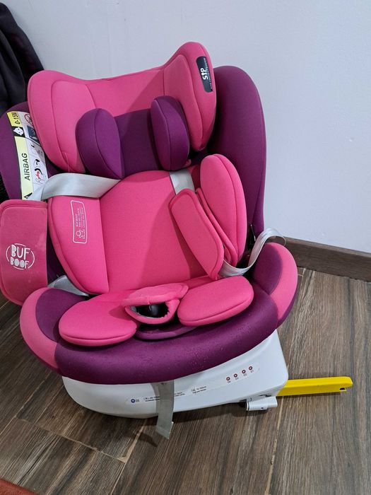 Scaun auto Tweety Plus iSize Buf Boof cu isofix Rotativ 360 grade