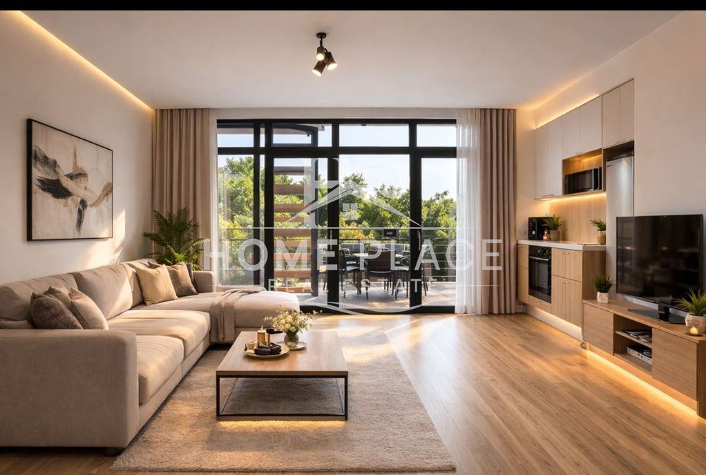 Двустаен апартамент със самостоятелен двор в центъра на Кранево